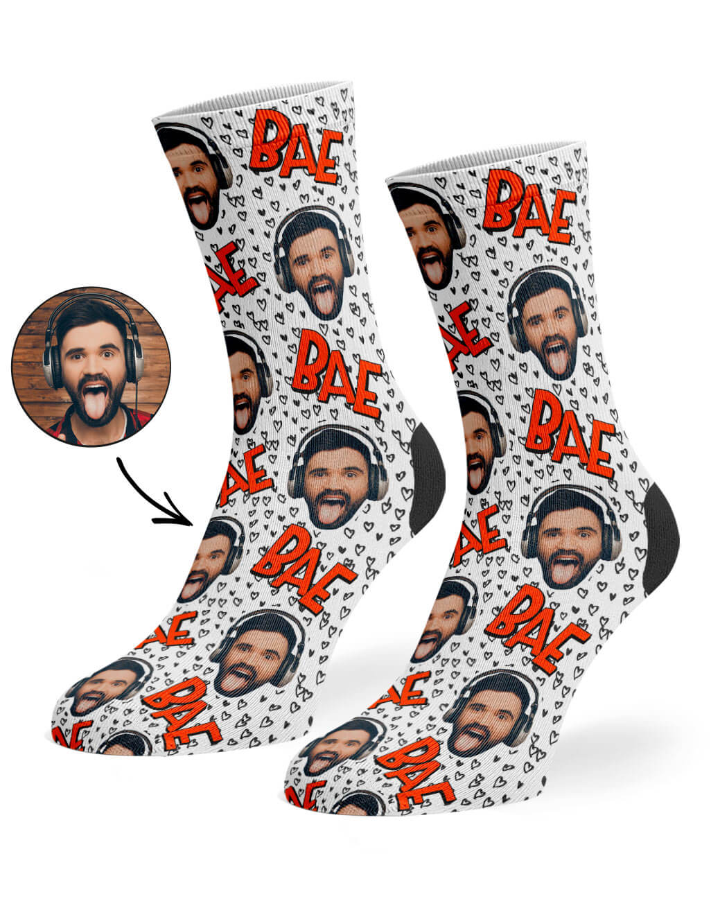 Your Face Bae Socks