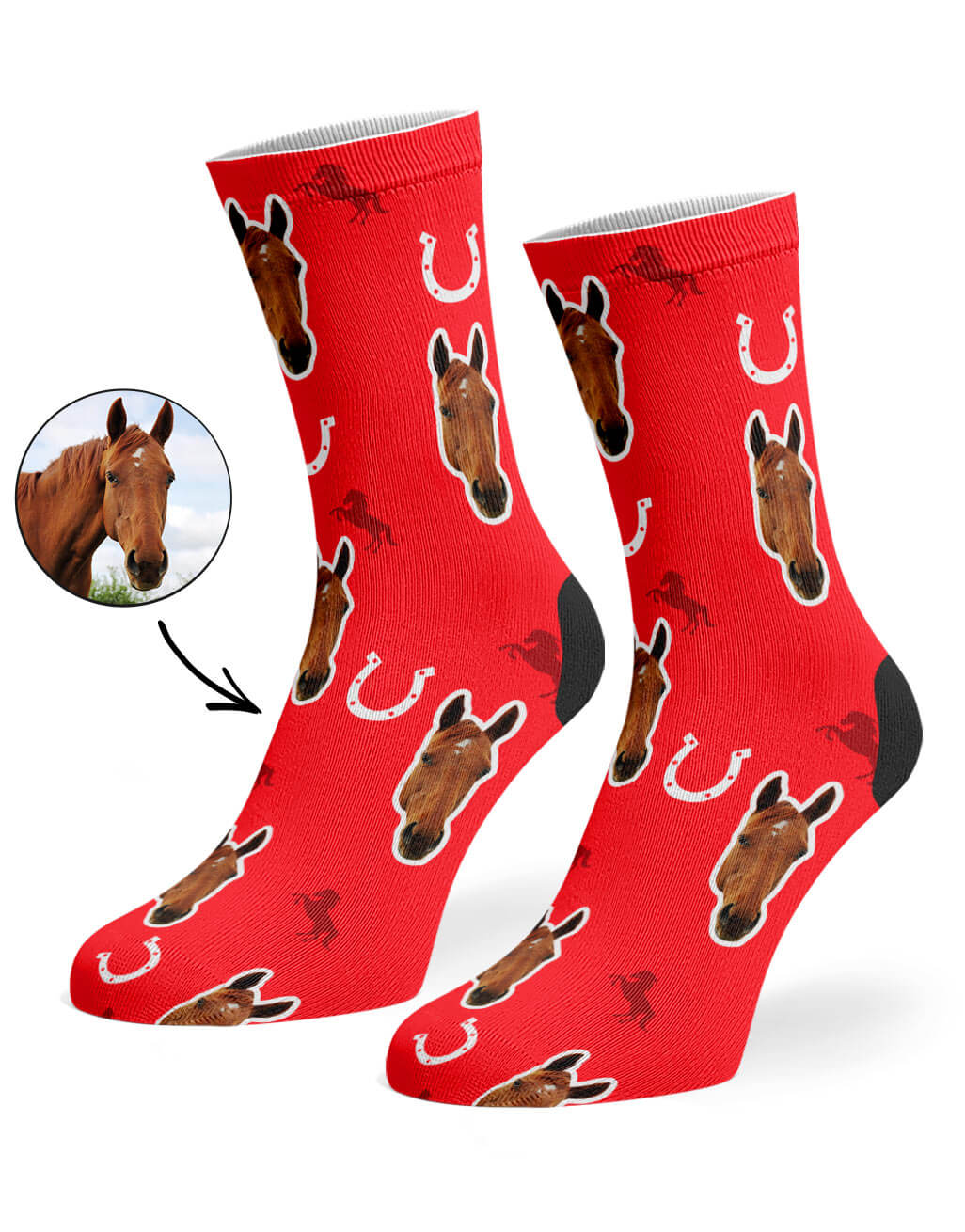 Red Your Horse On Socks