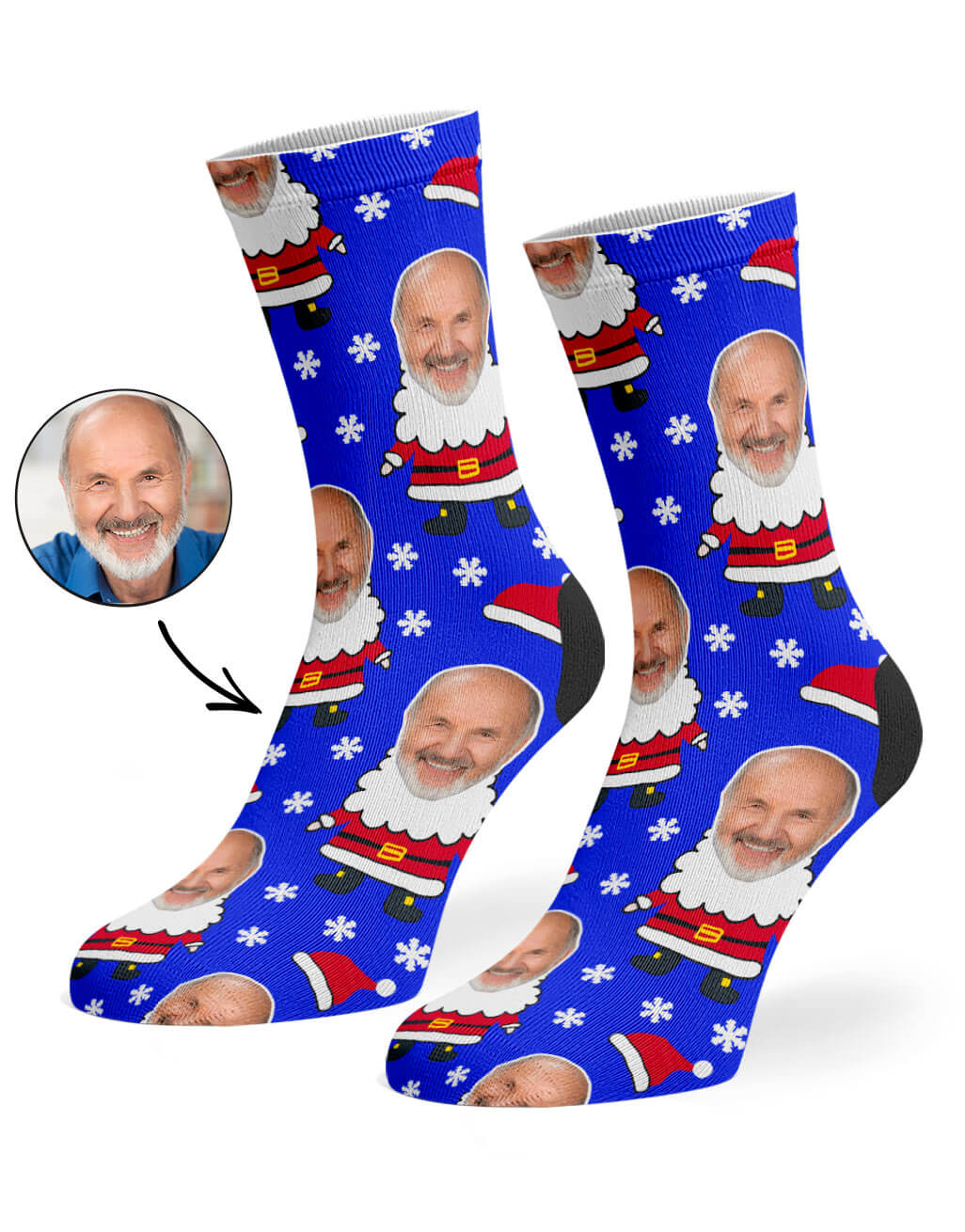 Personalised Santa Socks