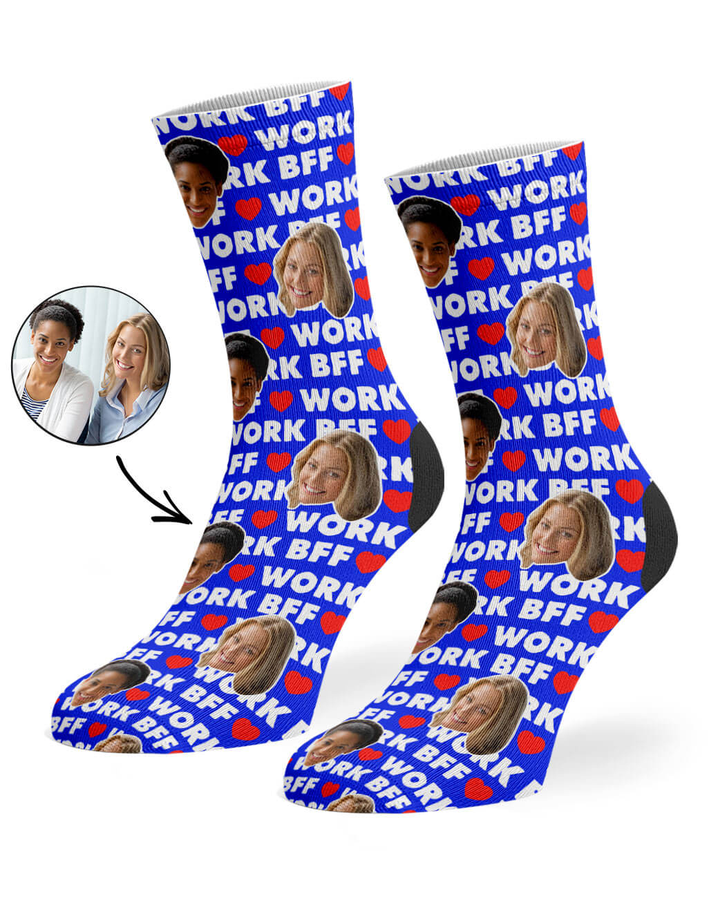 Work BFF Socks Gift