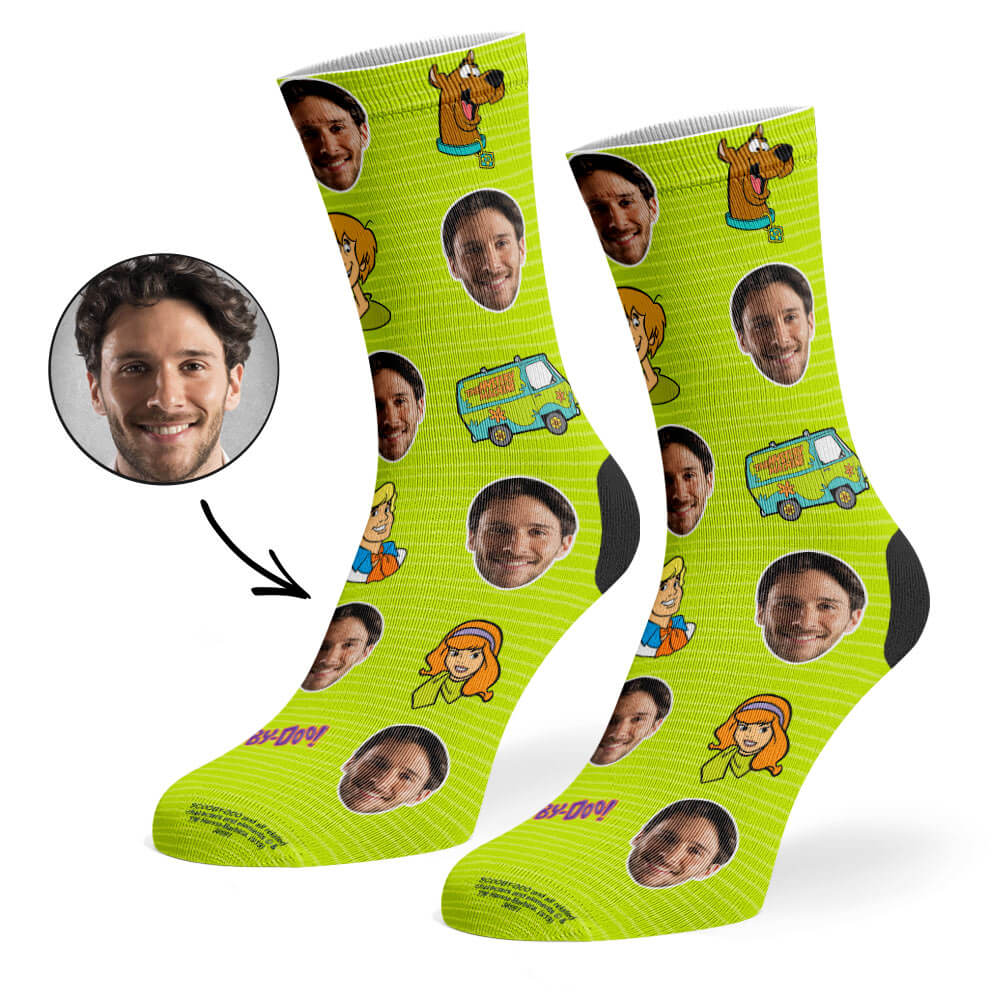 Scooby Characters Photo Socks