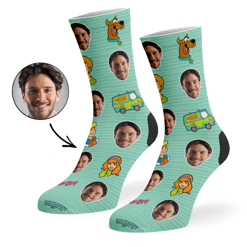 Scooby Characters Face Socks