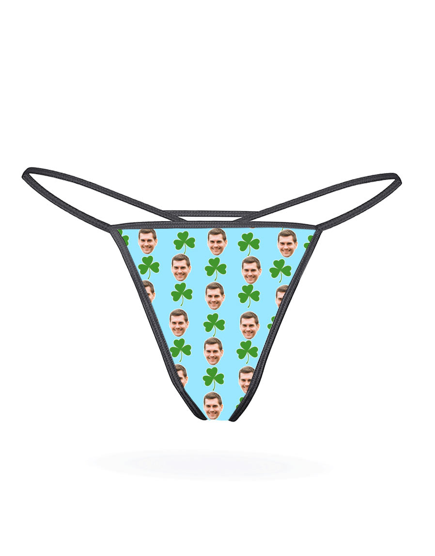 Shamrock Photo Thong