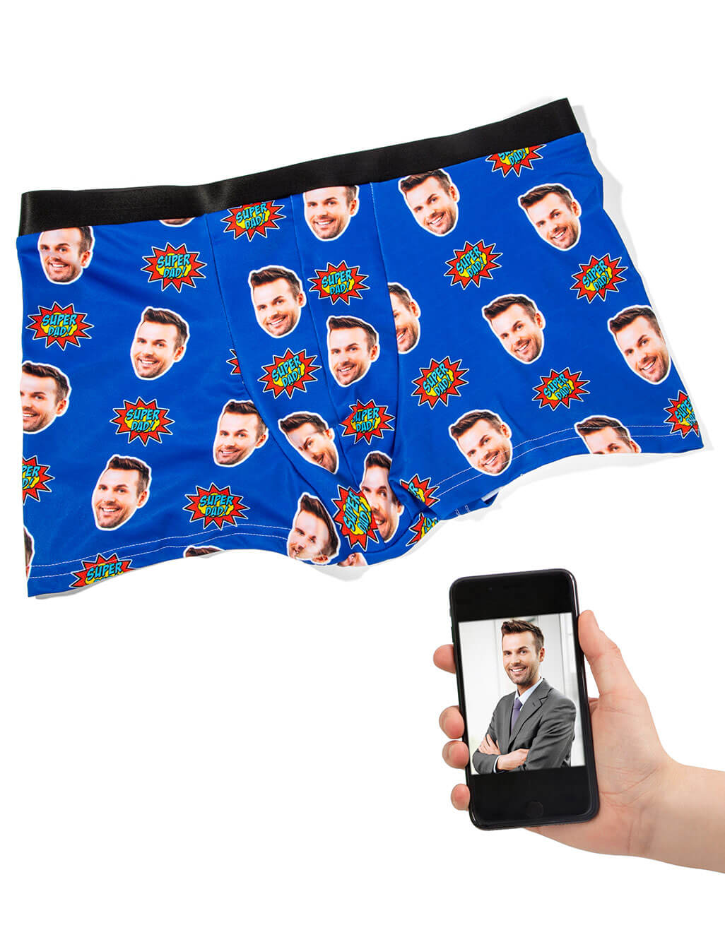 Super Dad Photo Boxers