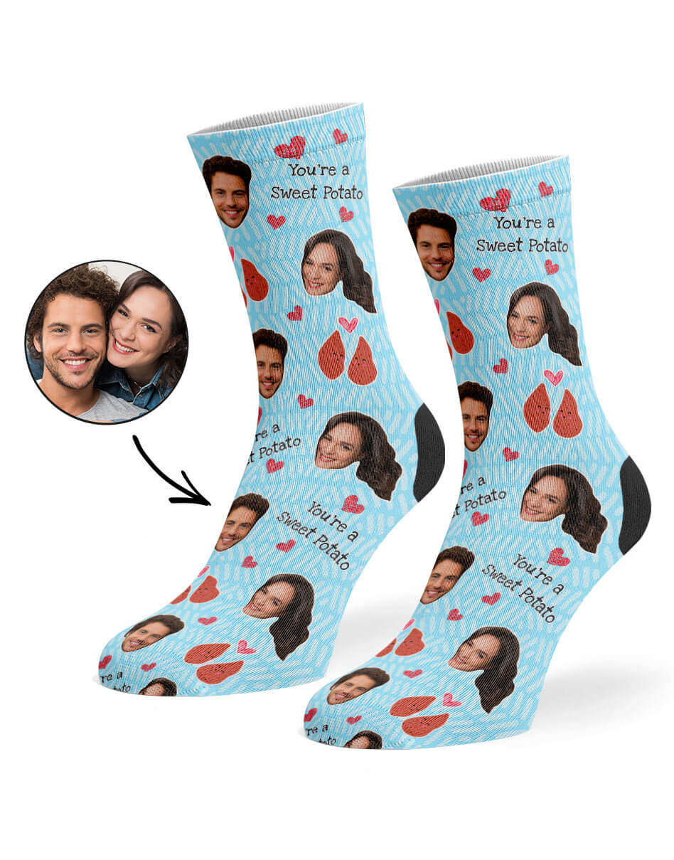 Personalised Sweet Potato Socks