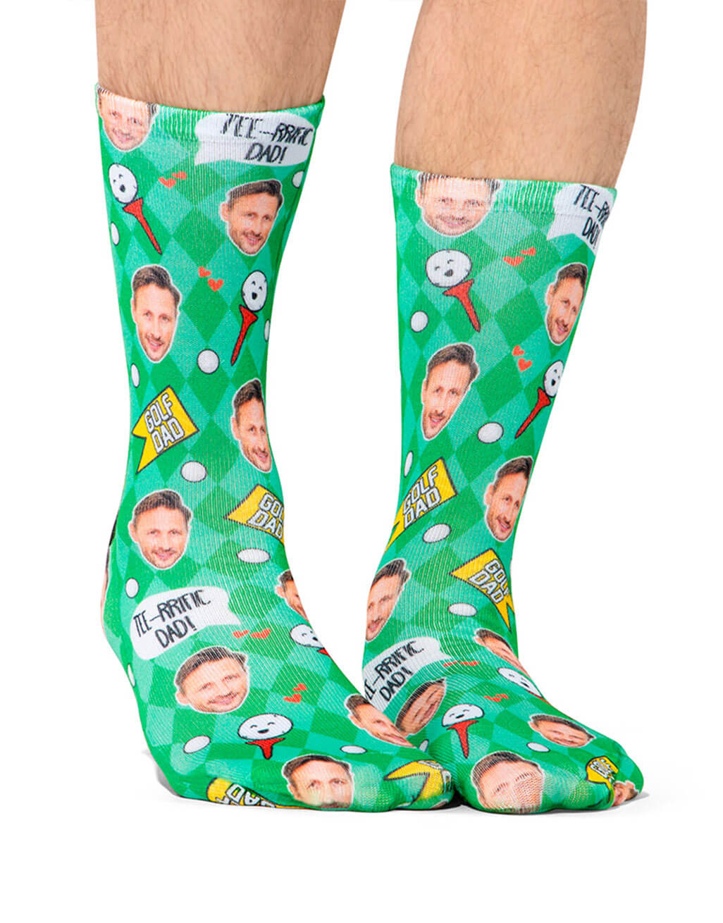 Tee-riffic Dad Golf Socks