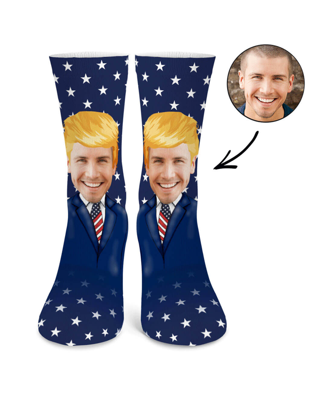 Personalised Trump Me Socks