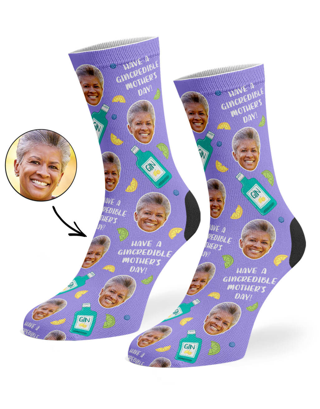 Gincredible Mother's Day Socks Present