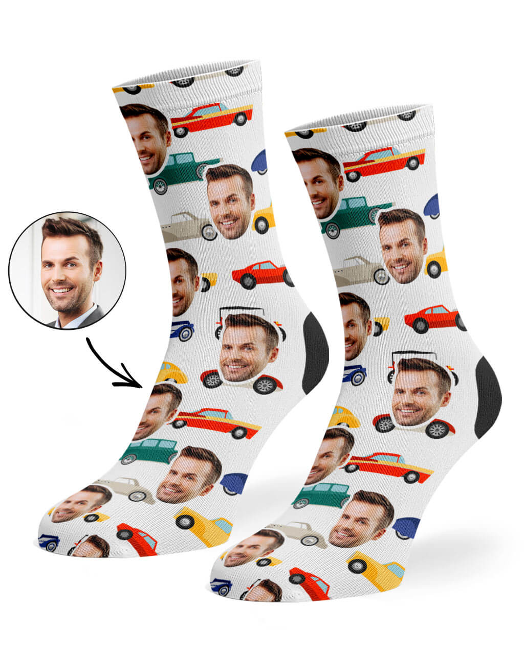 Car Face Socks