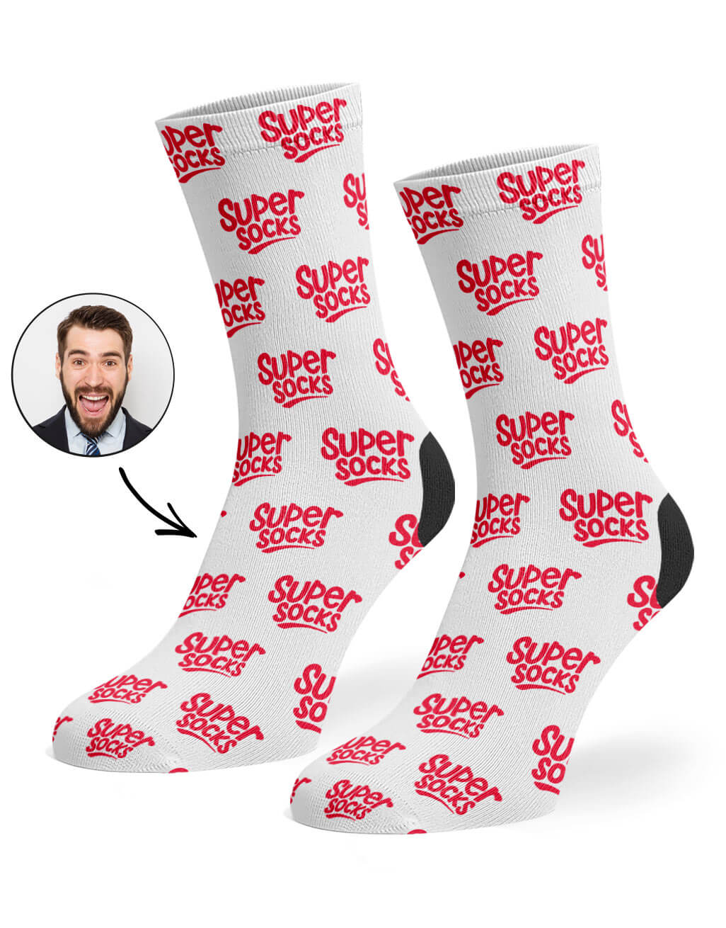 Your Logo Printed On Socks