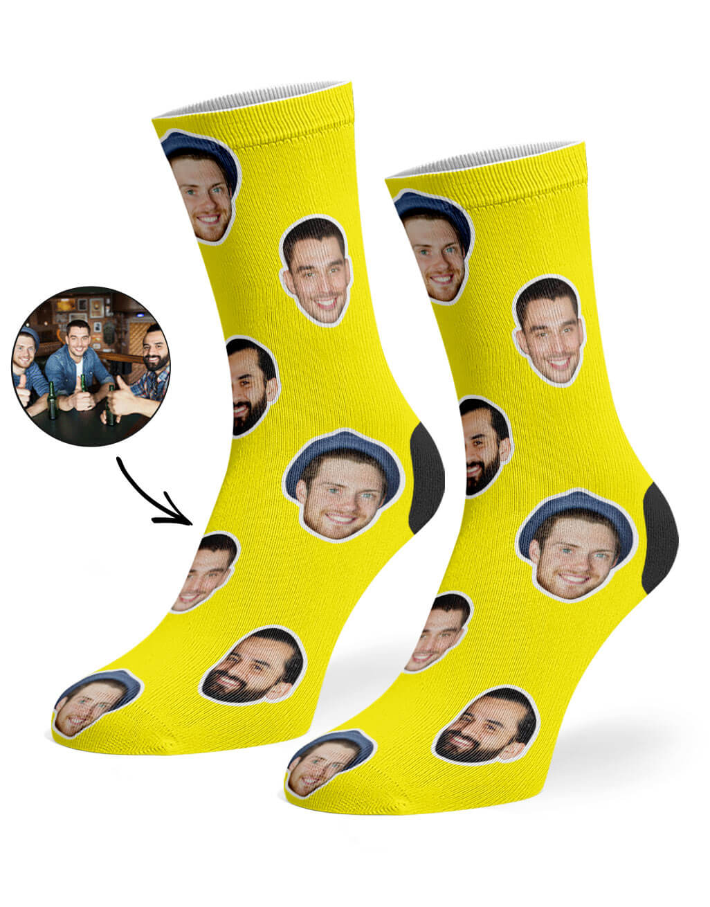 You And Your Friend On Socks