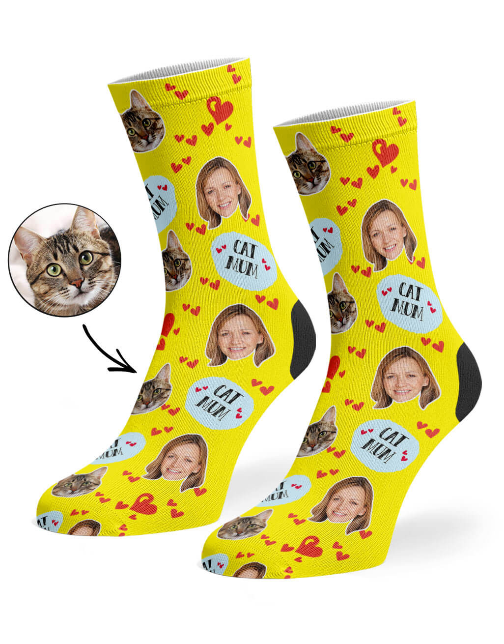 Cat Mum Socks