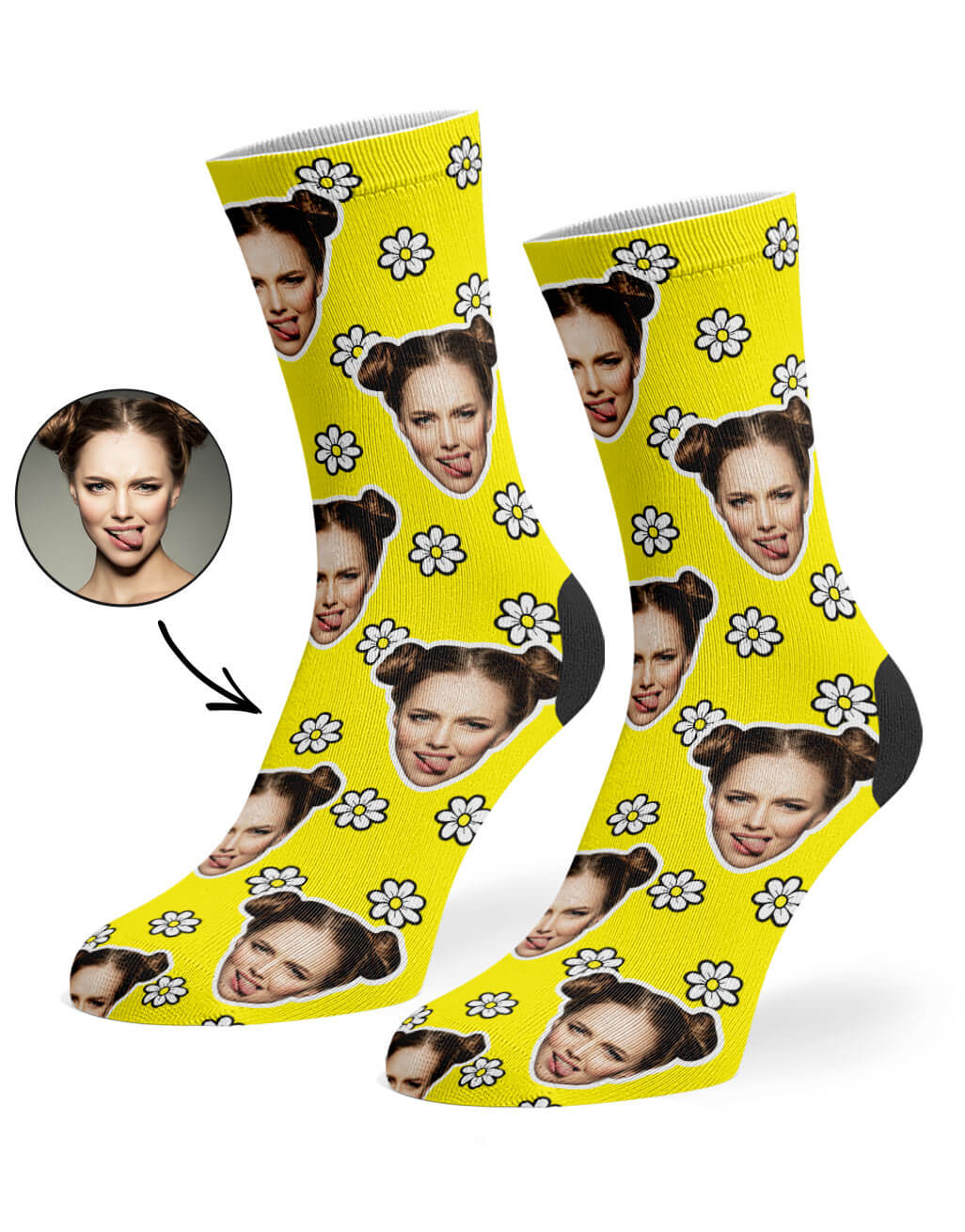 Unique Daisy Socks 