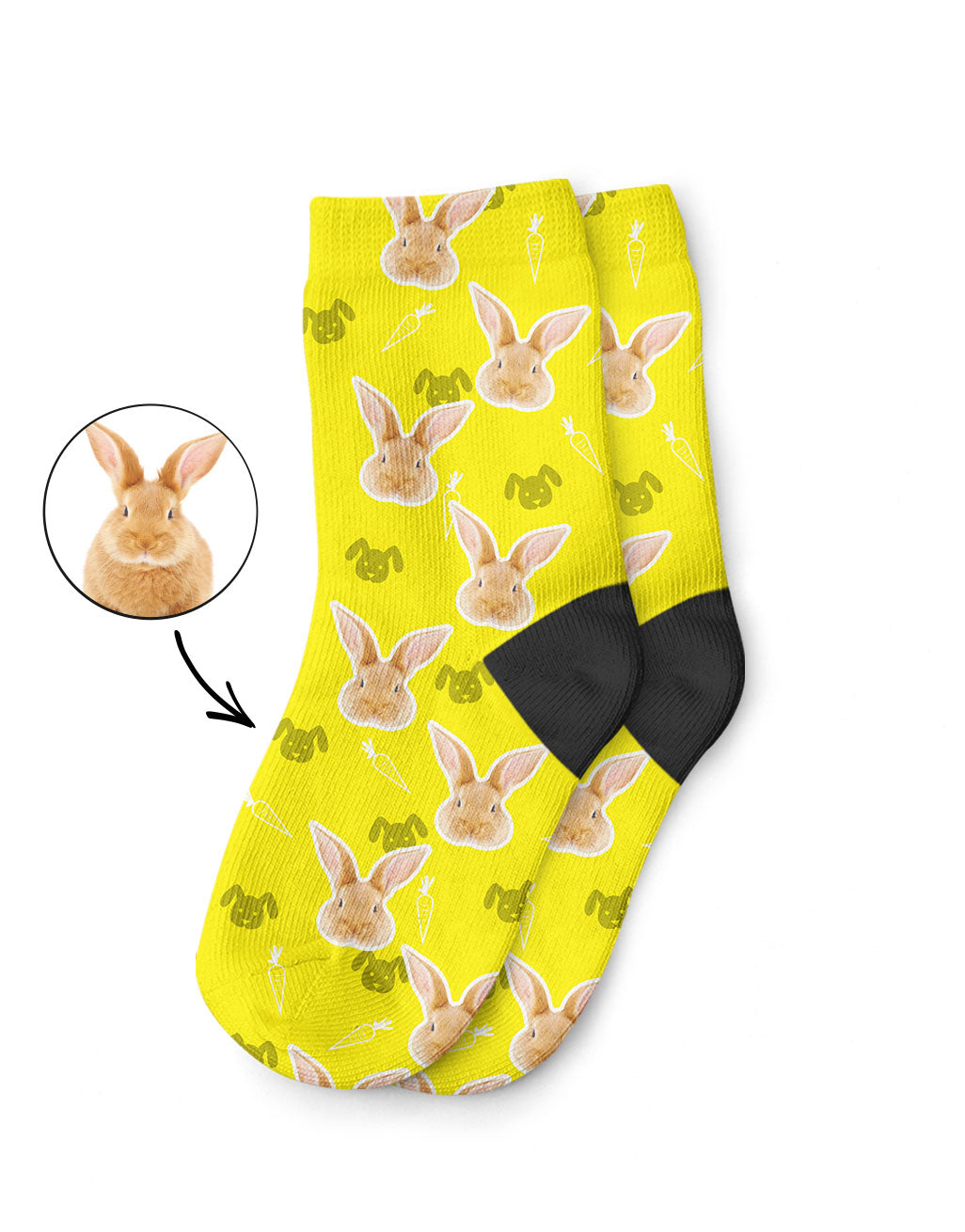 Your Rabbit on Kids Socks