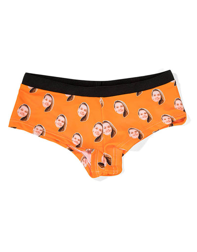 Personalised Underwear Knickers With Your Face Printed on Them