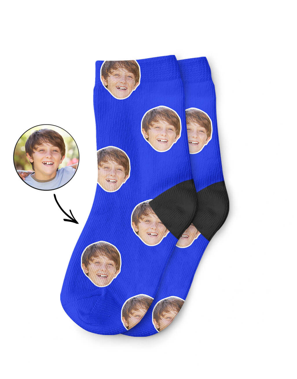 Children's Face Socks