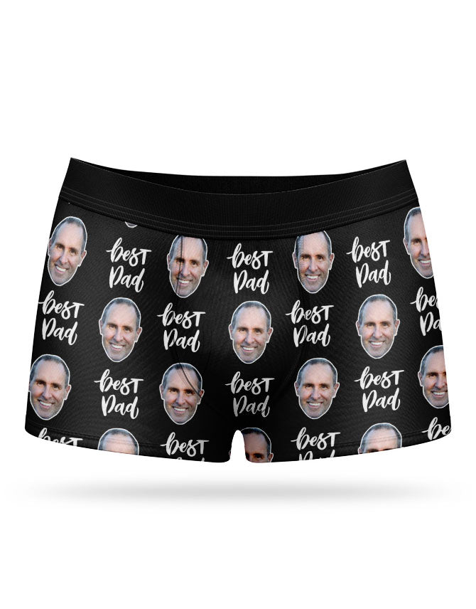 Best Dad Boxers With Your Won Photo