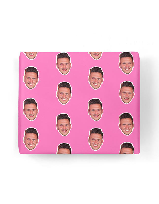 Your Face On Gift Wrap