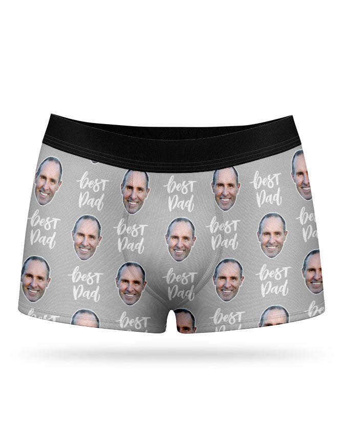 Custom Face Best Dad Boxers