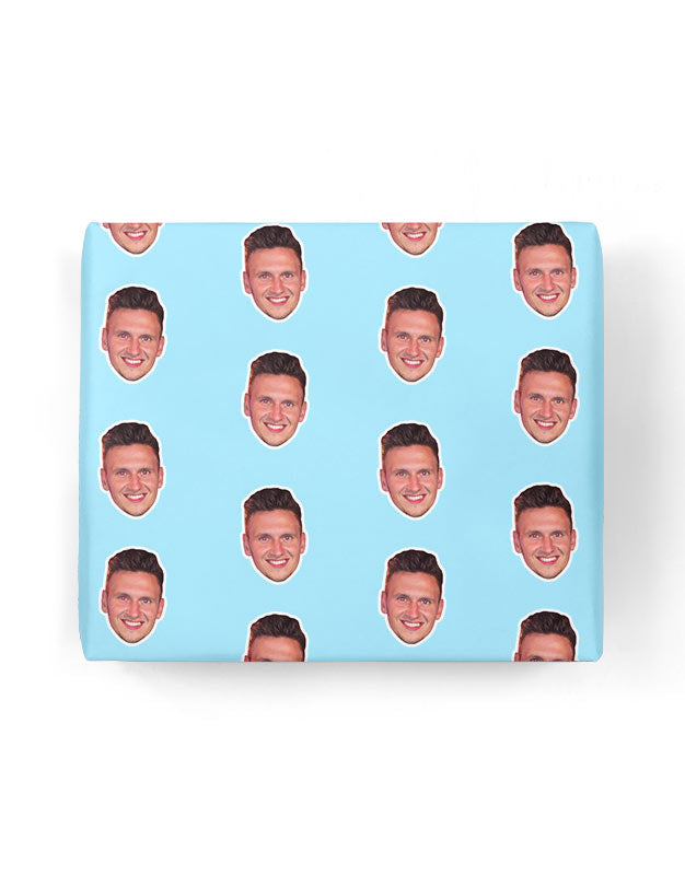 Face Photo Wrapping Paper