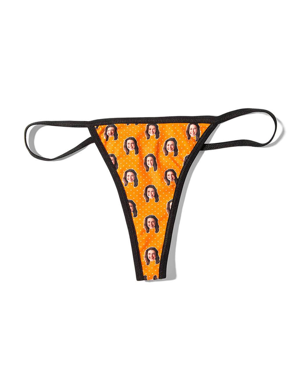 Polka Face Thong