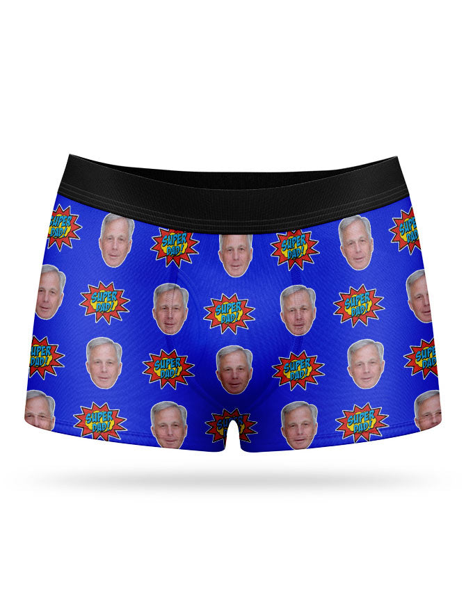 Funny Super Dad Boxer Shorts