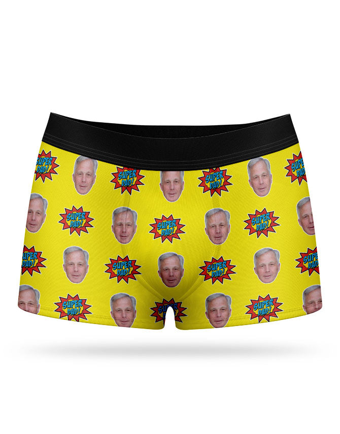 Super Dad Face Boxer Shorts